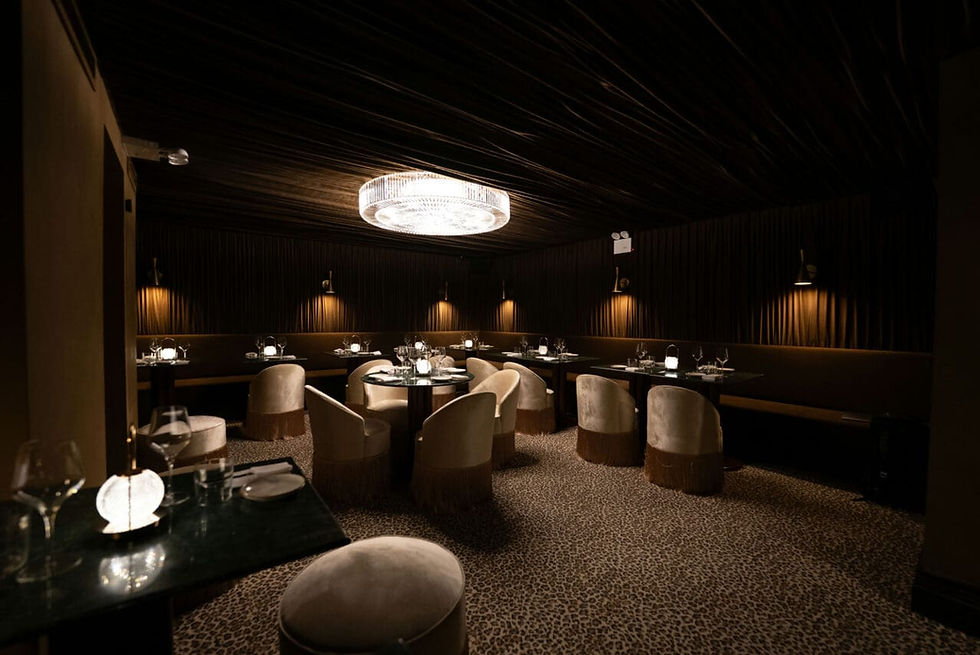 Lounge and bar area at Bar AC