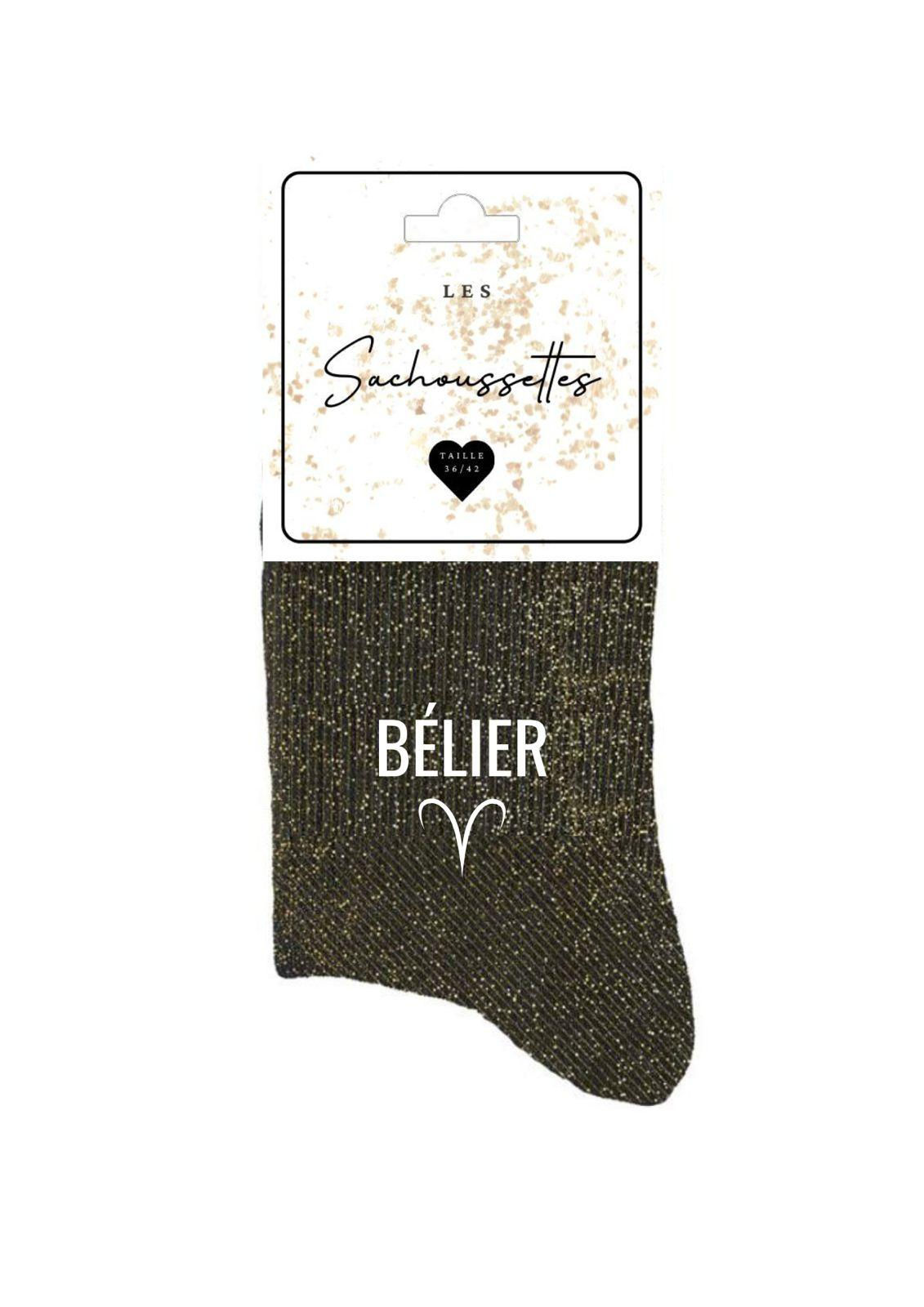 Paire de chaussettes motif : Bélier