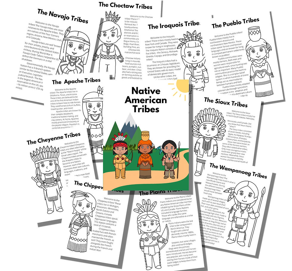 Thumbnail: Let's Explore Tribal Culture! Native American Heritage Activity Box