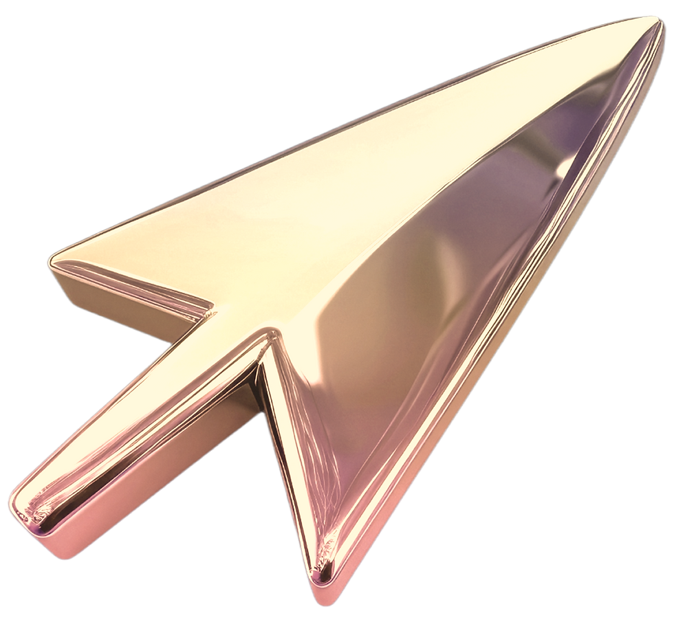 Metallic Arrow Symbol