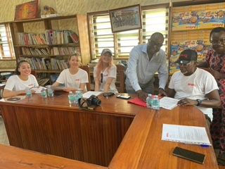 Signing of the partnership contract with the Lion’s Club
