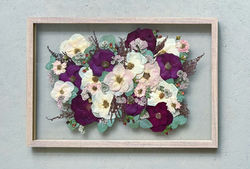 Classic red rose bouquet large preserved bouquet frame