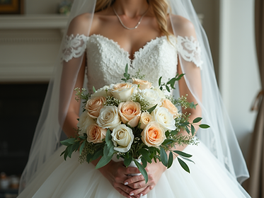 elegant framed wedding bouquet preservation detail.png