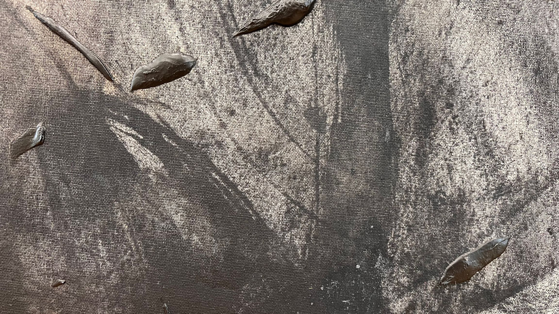 Moody black colours abstract art,  flowing abstract art, poured acrylics and dramatic layers and strokes on canvas artwork.