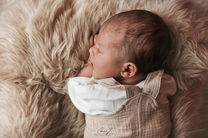 Bébé qui dort photographe professionnelle