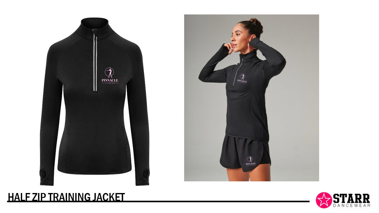 Pinnacle Studios -1/2 Zip Training Jacket