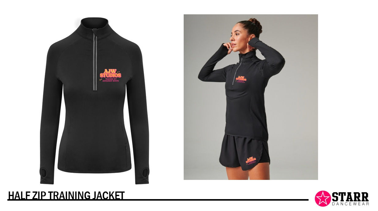 AJW Studios - 1/2 Zip Training Jacket