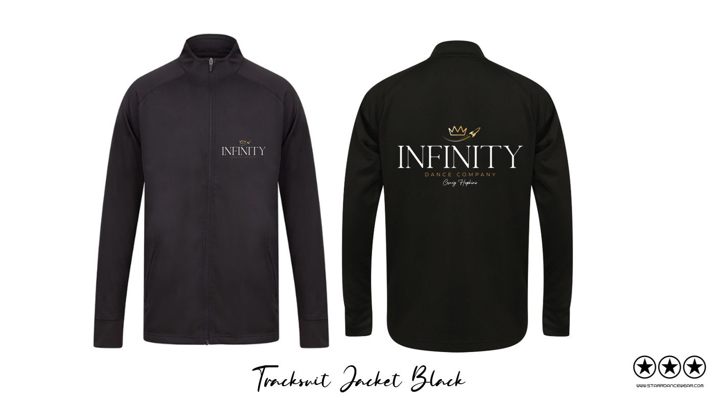 Infinity - Tracksuit Jacket (Black)