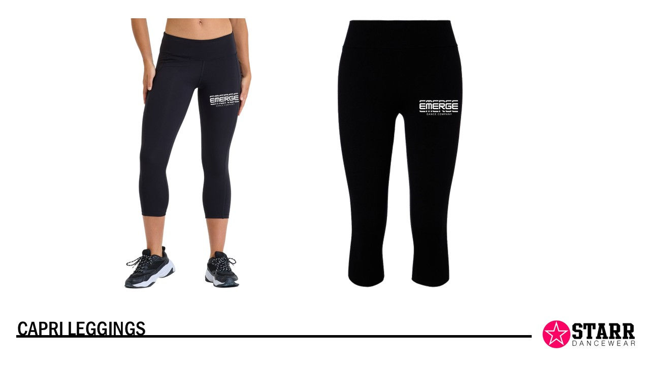 Emerge Dance Company - Capri Leggings