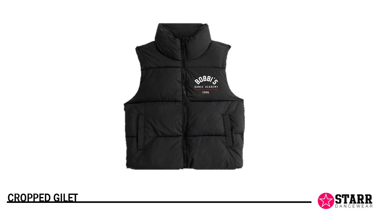 Bobbi's Dance Academy - Cropped Gilet