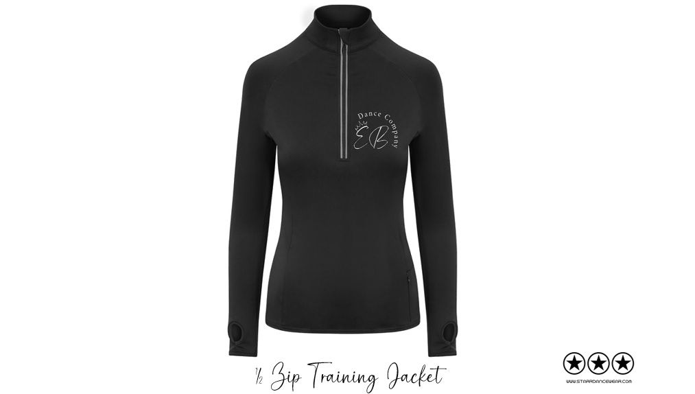 EB Dance Company - 1/2 Zip Training Jacket