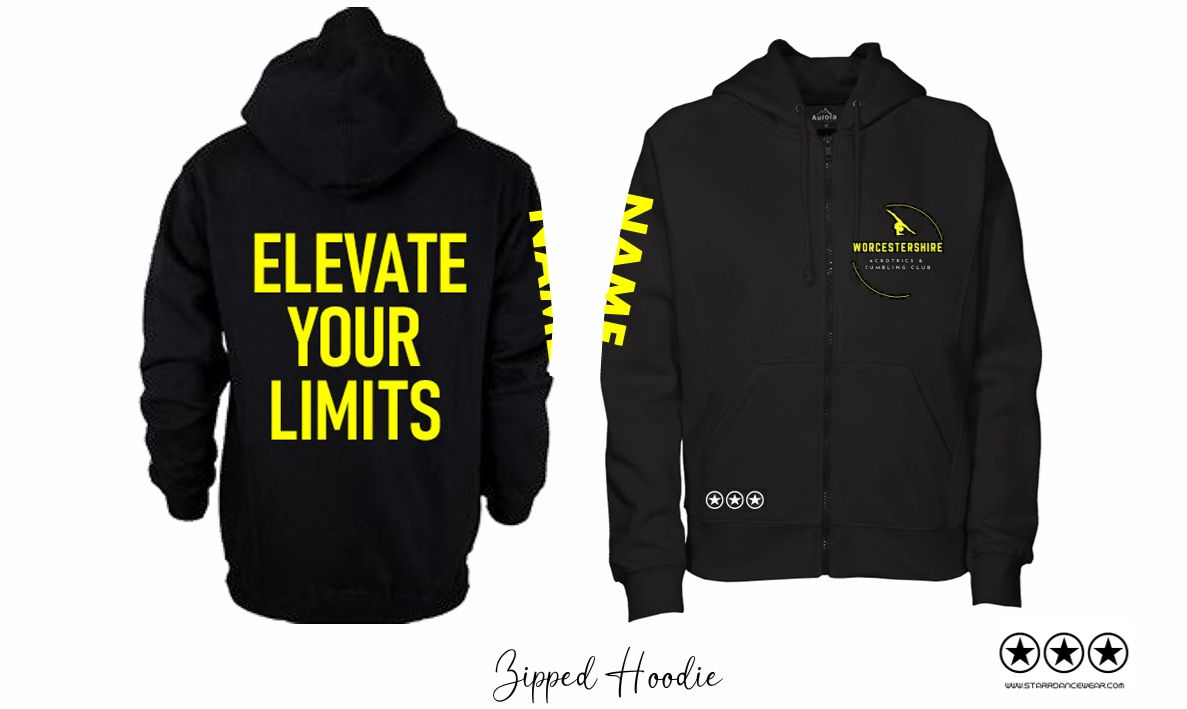Worcestershire Acro - Zipped Hoodie