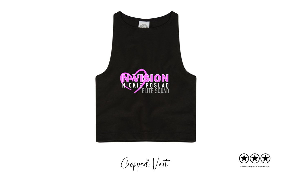 N-Vision Elite Squad - Cropped Vest Top