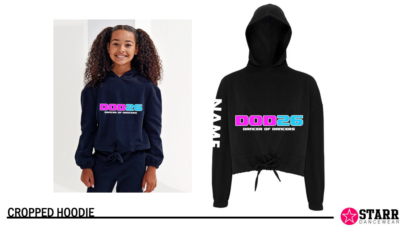 Dancer of Dancers 26 - Cropped Hoodie
