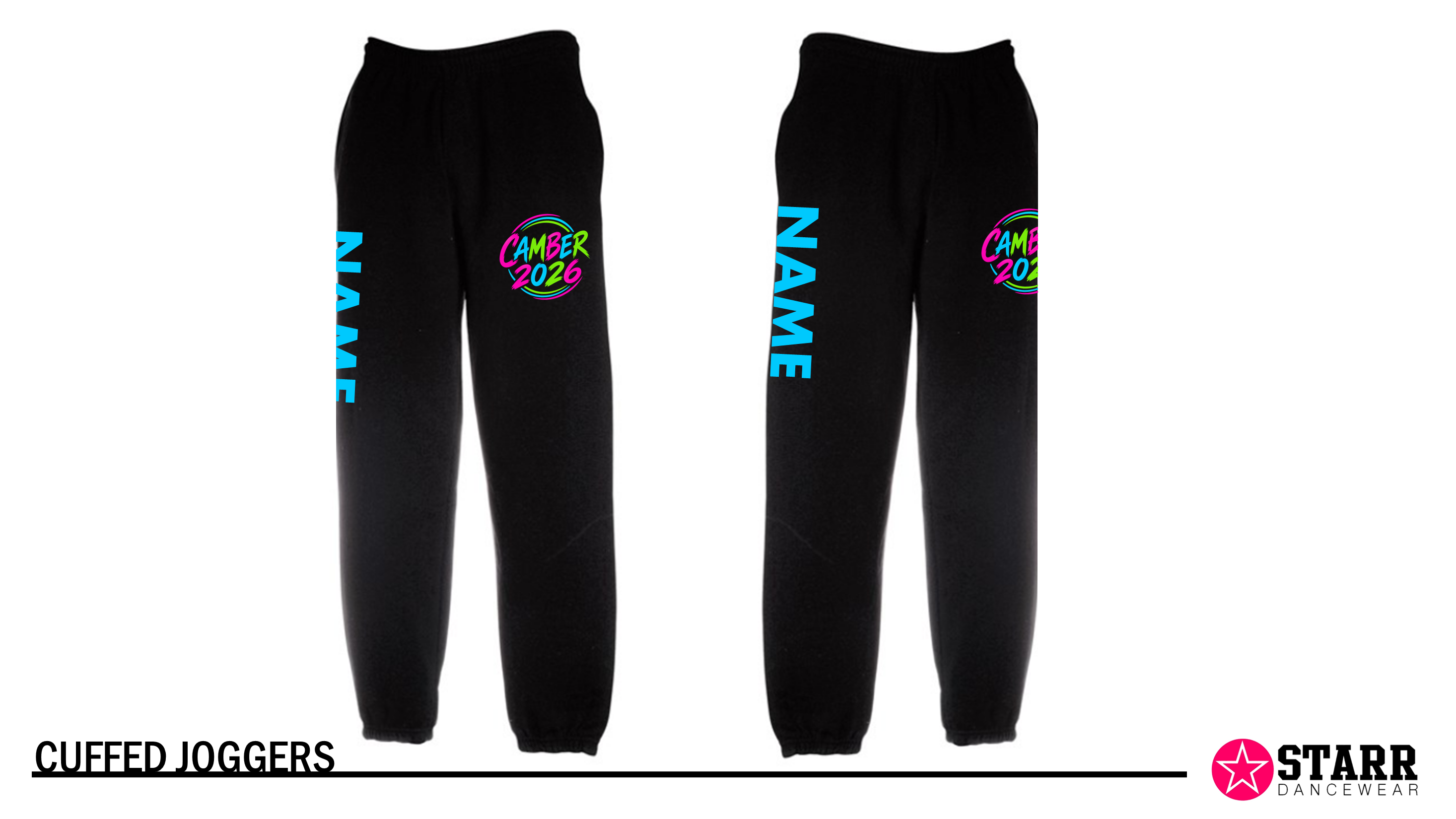 Camber 2026 (Neon Edition) - Cuffed Joggers