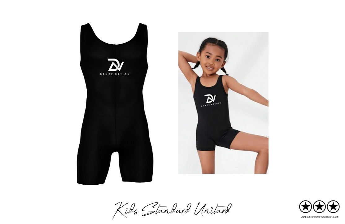 Dance Nation - Kids Standard Unitard