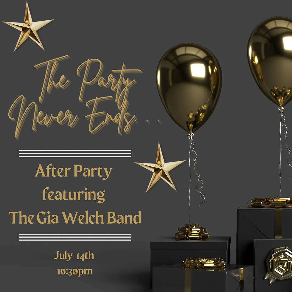 Birthday Bash After Party with Gia Welch