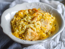 Cheesy Chicken Orzo