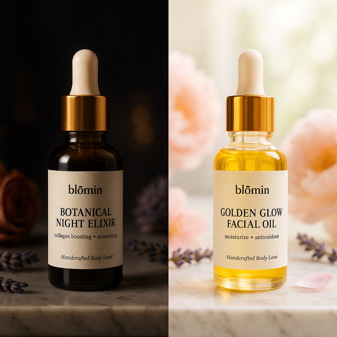 Glowing Face Oil Duo - Day & Night