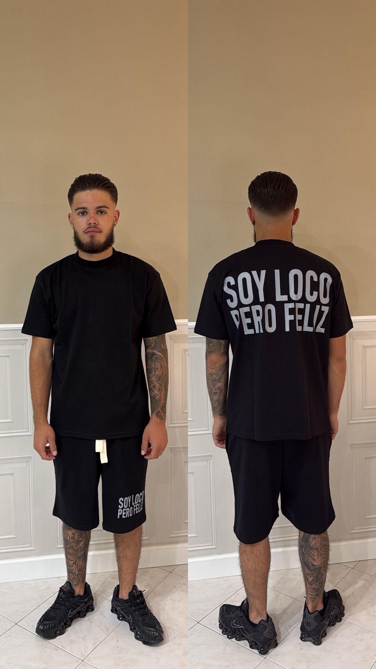 Completo Oversize Soy Loco Nero