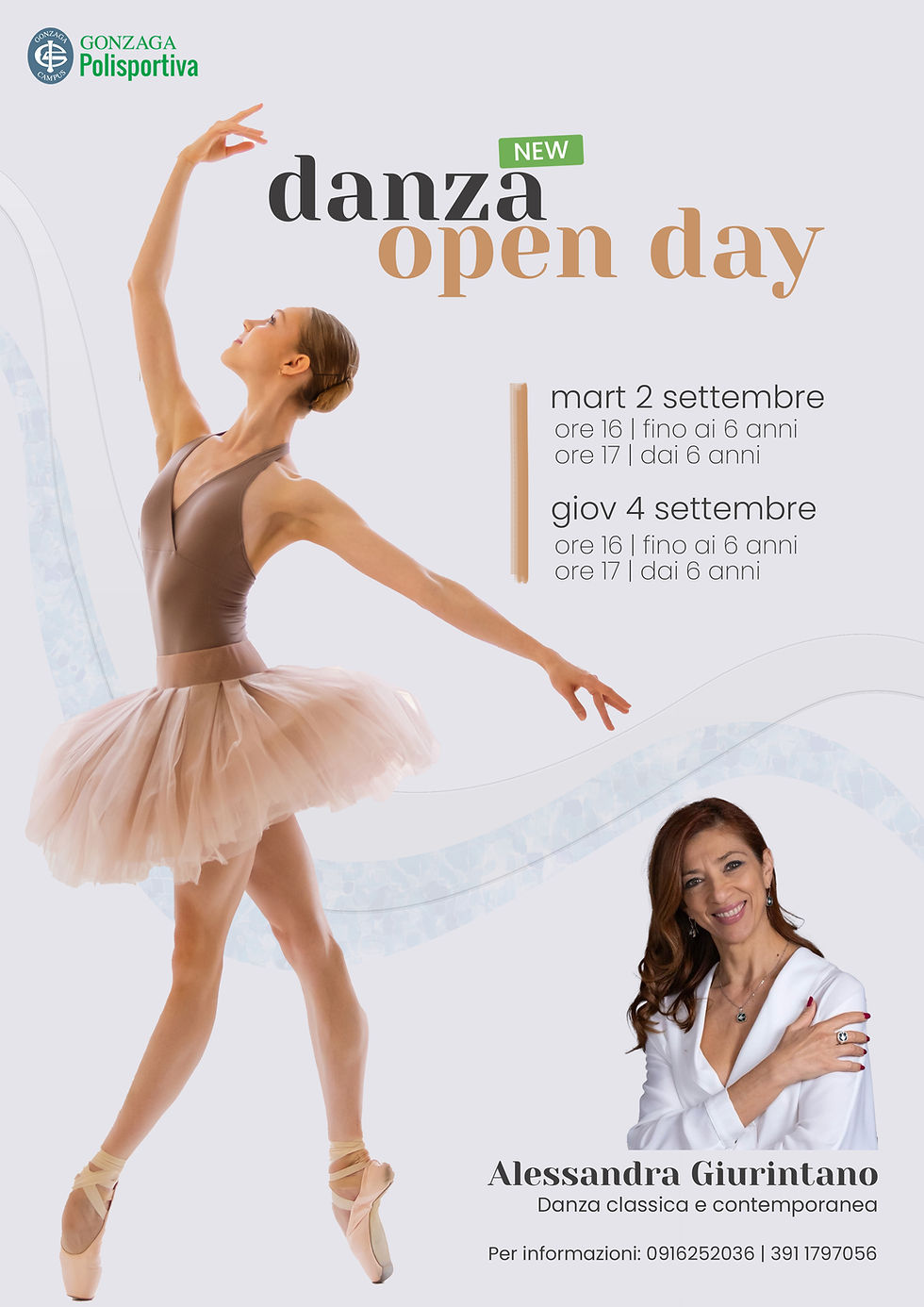 La Danza entra alla Polisportiva Gonzaga: un nuovo percorso educativo per l’anno 2025/2026