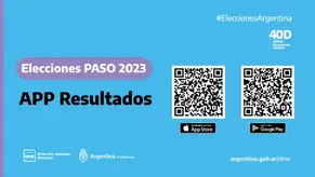 Seguí los resultados de las PASO desde la aplicación oficial