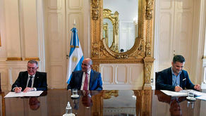 Jaldo firmó convenios con la Nación para ampliar la red de gas domiciliario