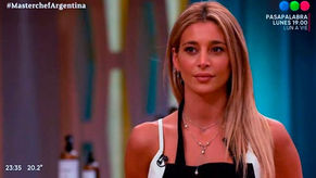 Sol Pérez se quebró al ser eliminada de MasterChef