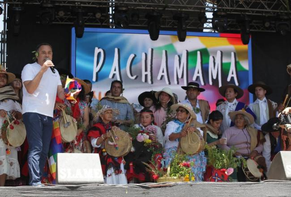 Amaicha volvió a celebrar a su Pachamama tras la pandemia