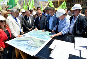 Avanzan las obras en la Escuela Secundaria y la cárcel de Benjamín Paz