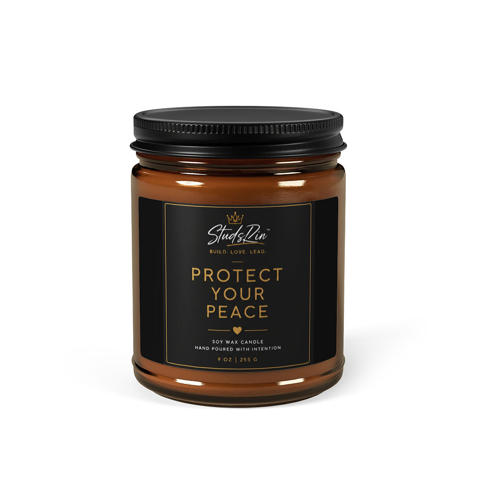 Thumbnail: Protect Your Peace™ StudsRin™ Healing Soy Candle Collection