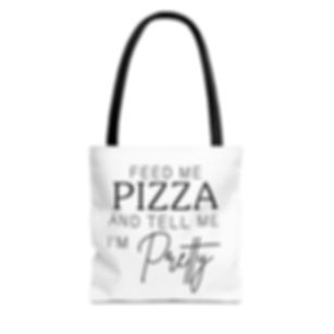Feed Me Pizza Tote Bag