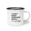 Thumbnail: I'm Not Pizza Enamel Camp Cup