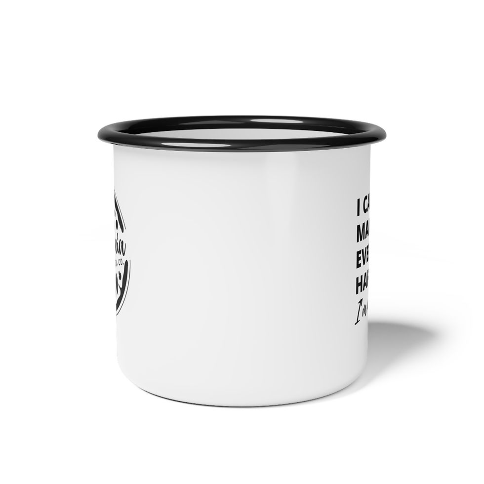 Thumbnail: I'm Not Pizza Enamel Camp Cup