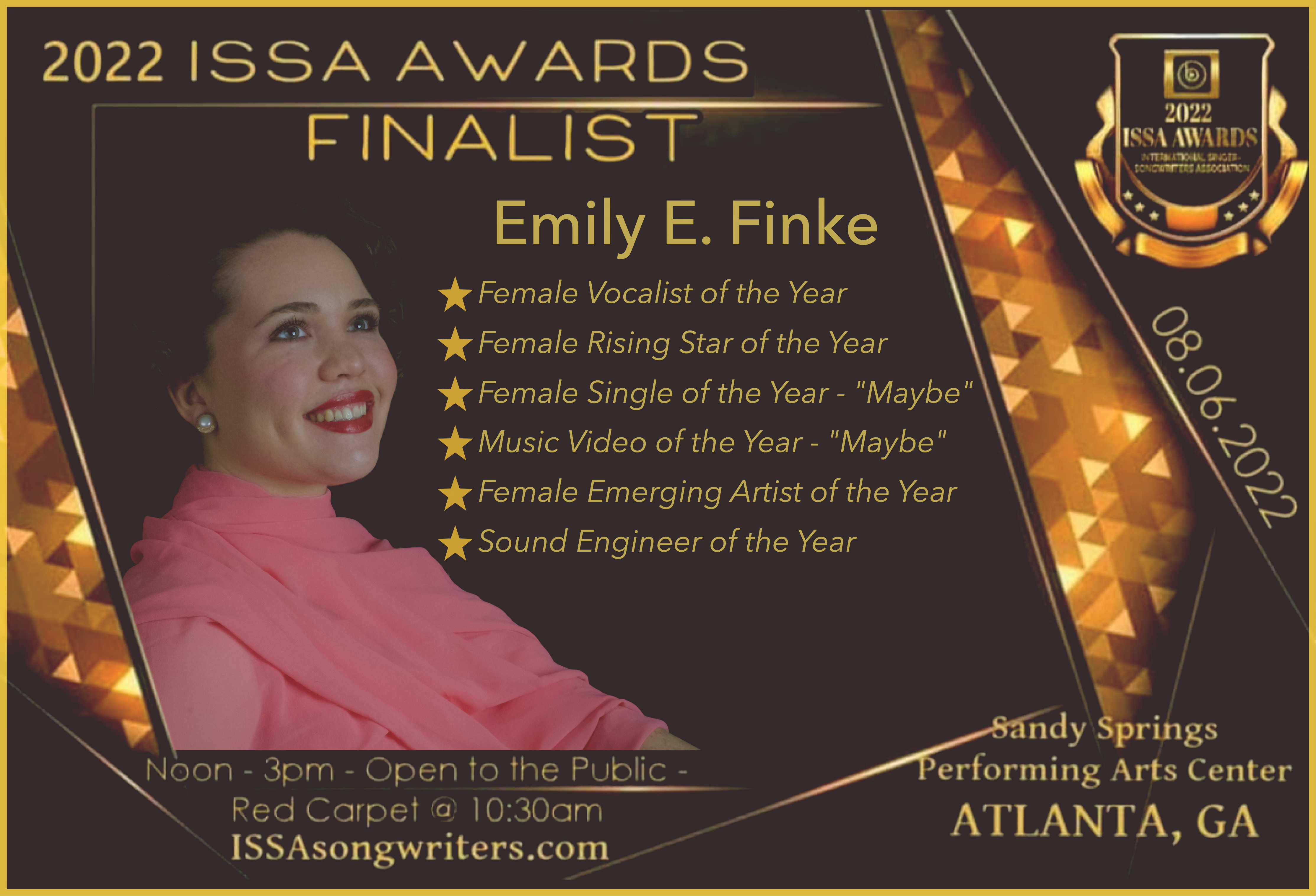 ISSA Finalist Results... content media