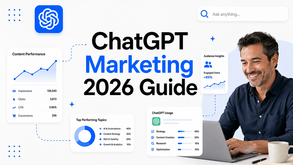 Mastering ChatGPT Marketing: A 2026 Guide for CMOs