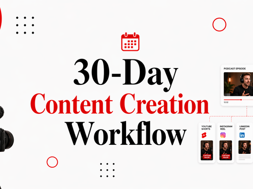 Maximizing Your Podcast: A 30-Day Content Creation Workflow for 2026