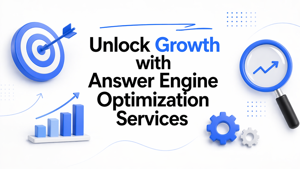 Unlock Growth with Answer Engine Optimization Services