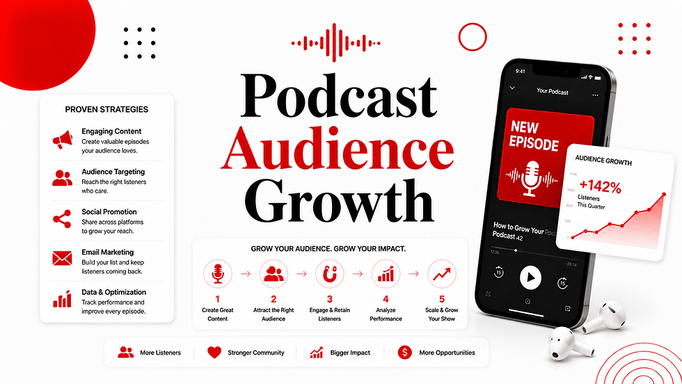 Podcast Audience Growth: The 2026 Playbook