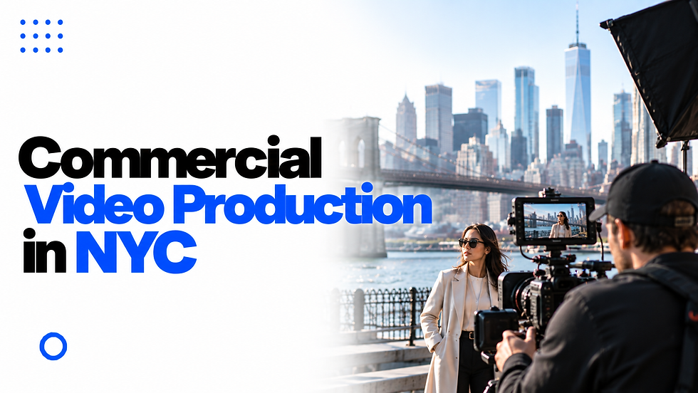 Commercial Video Production in NYC: A Practical 2026 Guide