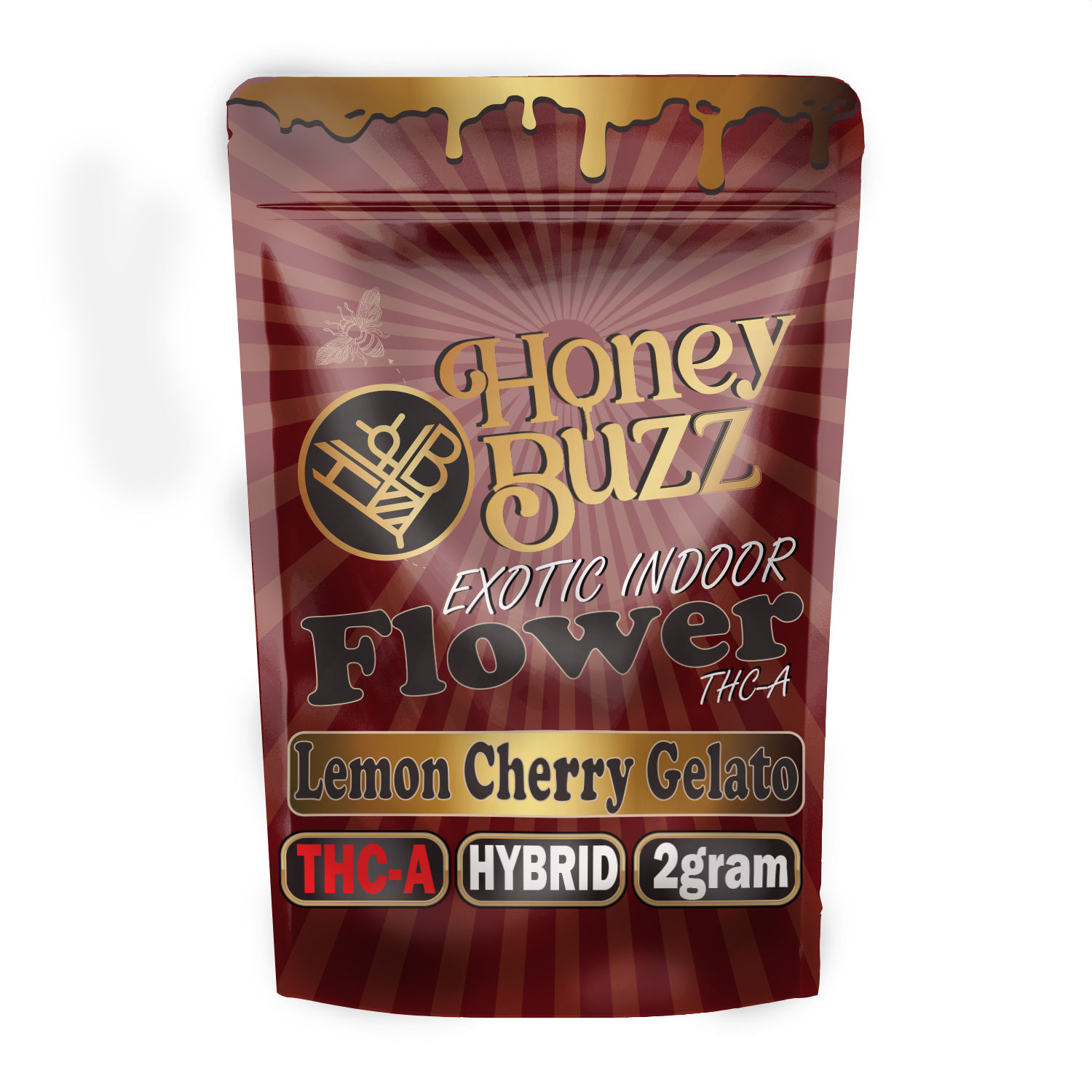 LEMON CHERRY GELATO, 2GRAM THC-A FLOWER, HYBRID