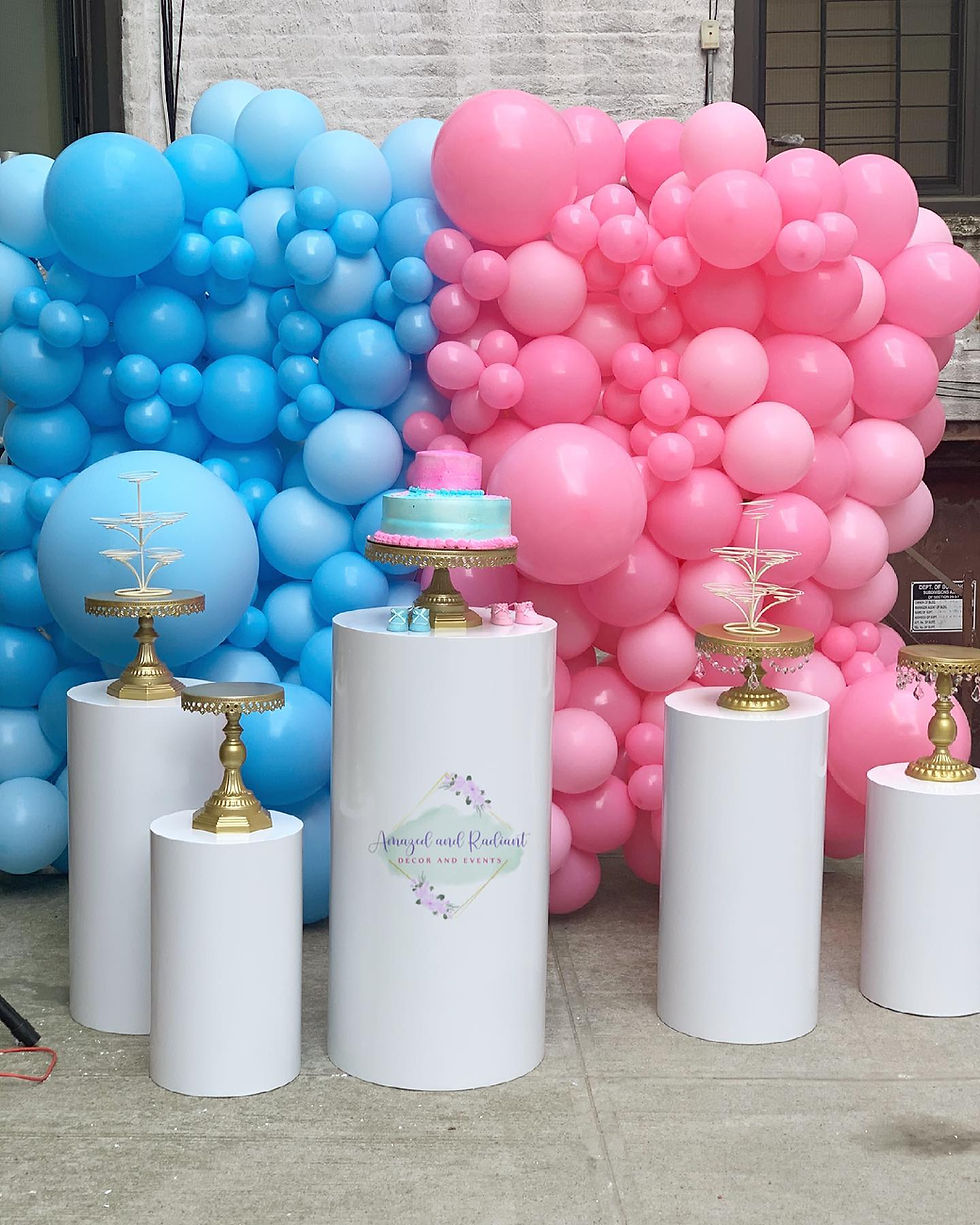 Gender Revel Balloon Wall