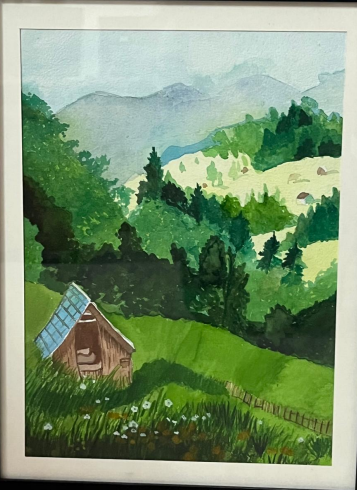 Blending Watercolour Serenity