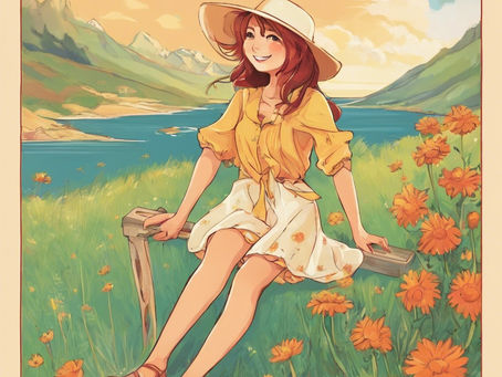 A Carefree and Easy-Going Girl