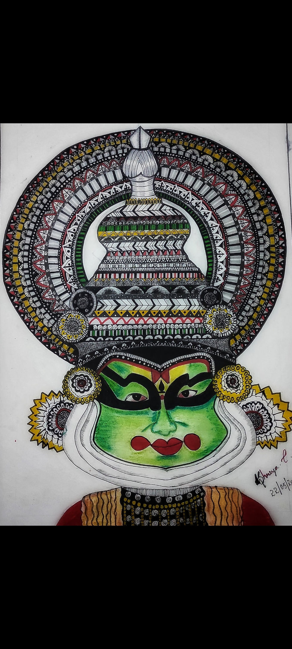 Kathakali Dancer