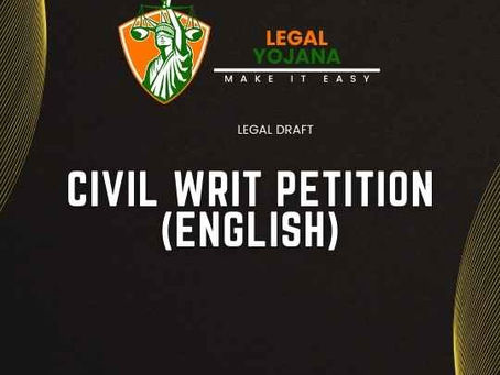 Civil writ Petition