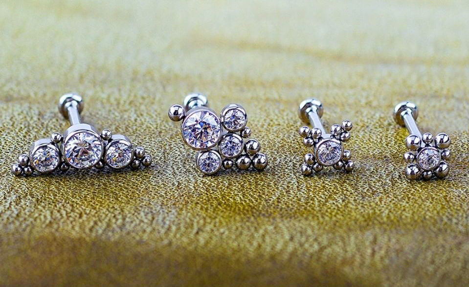 Miniaturbild: Aufsatz Cluster Micro #09 Swarovski®