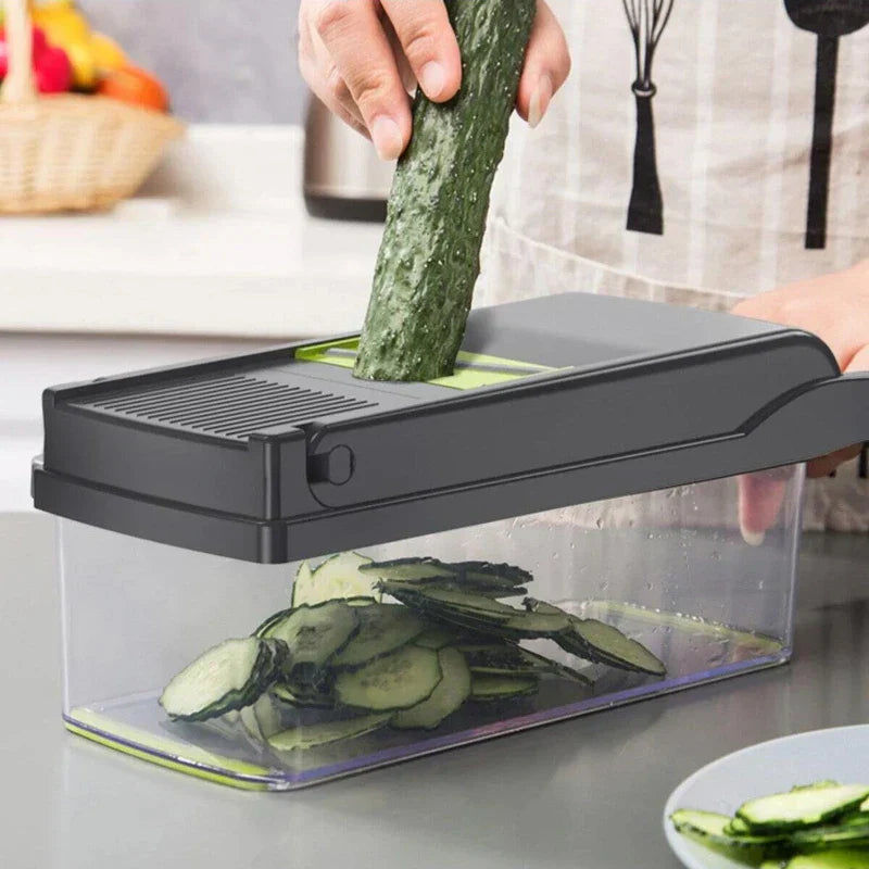Thumbnail: 16 Pieces/Set Multifunctional Vegetable Chopper