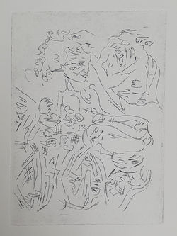 Suite de Voleur - etching