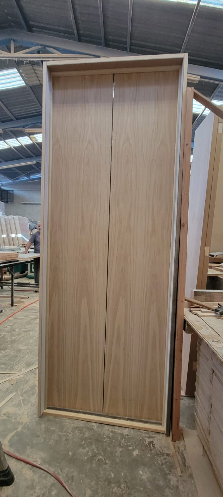 Custom made interior doors